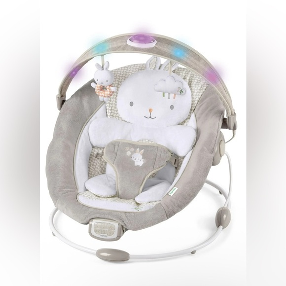 InLighten by ingenuity Bouncer - Twinkle Tails, Gray for baby - Picture 5 of 8